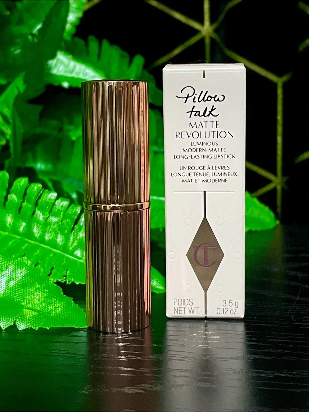 Charlotte Tilbury Matte Revolution Lipstick Shade Pillow Talk